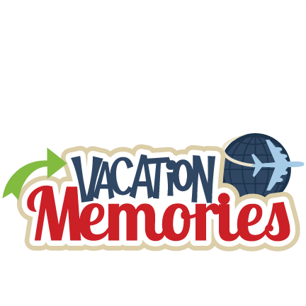 Vacation Memories Svg Scrapbook Title Svg Cutting File - Vacation Memories Clipart (432x432), Png Download