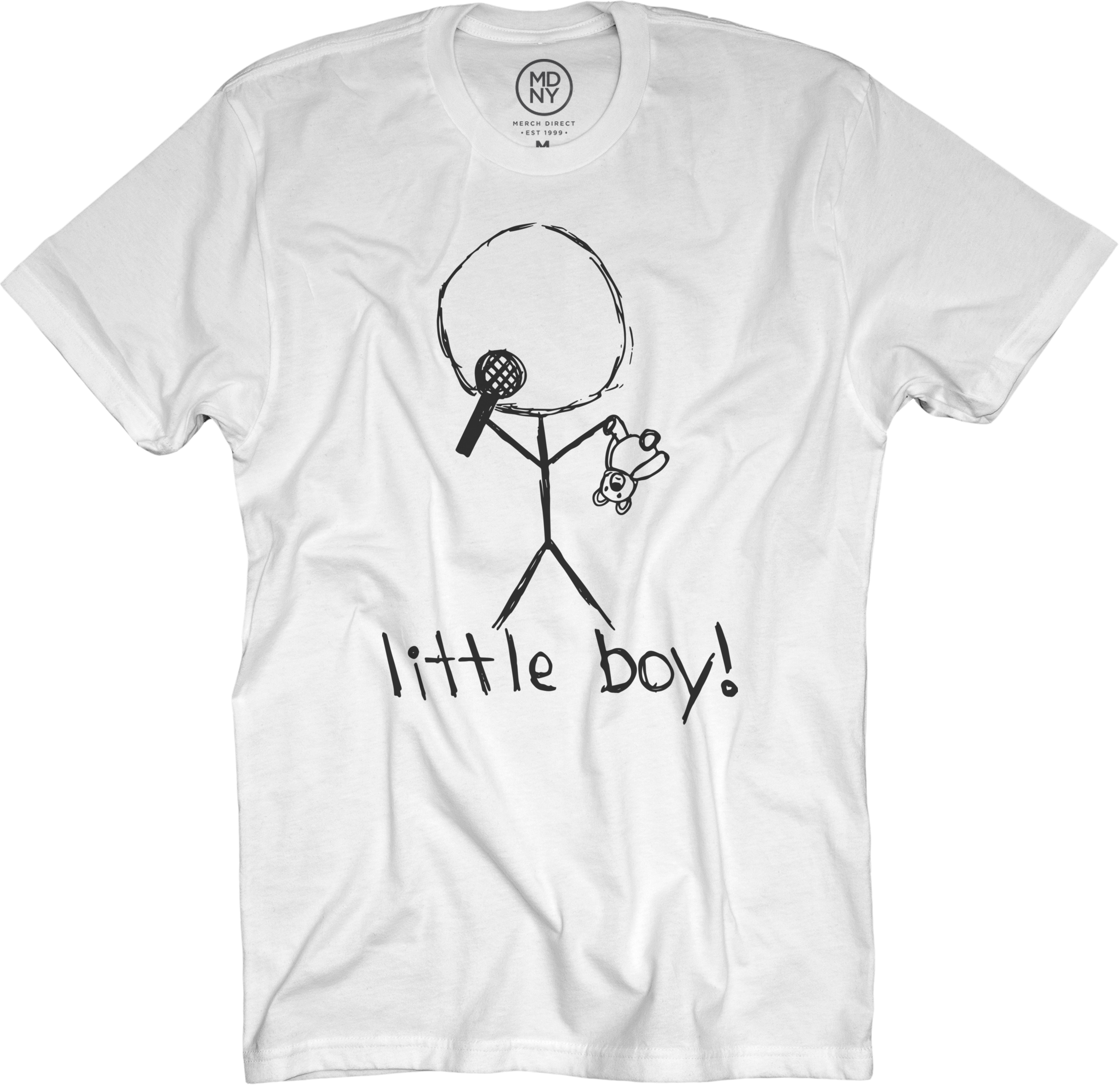 Little Boy White T-shirt $25 - T-shirt (2222x2154), Png Download