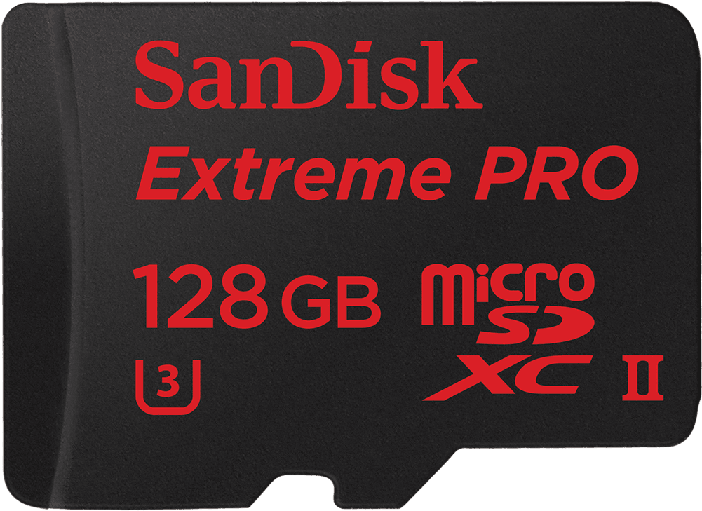 Sandisk Extreme Pro Microsdxc 128gb Uhs-ii - Micro Sd Sandisk Extreme 128gb (1000x1000), Png Download