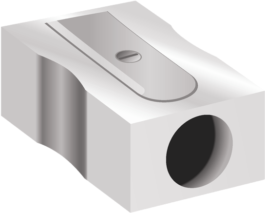 Pencil Sharpener Png - Pencil Sharpener Vector Png (600x472), Png Download