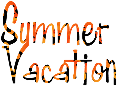 Summer Schedule - Vacation Info - Summer Vacation Logo Png (400x300), Png Download