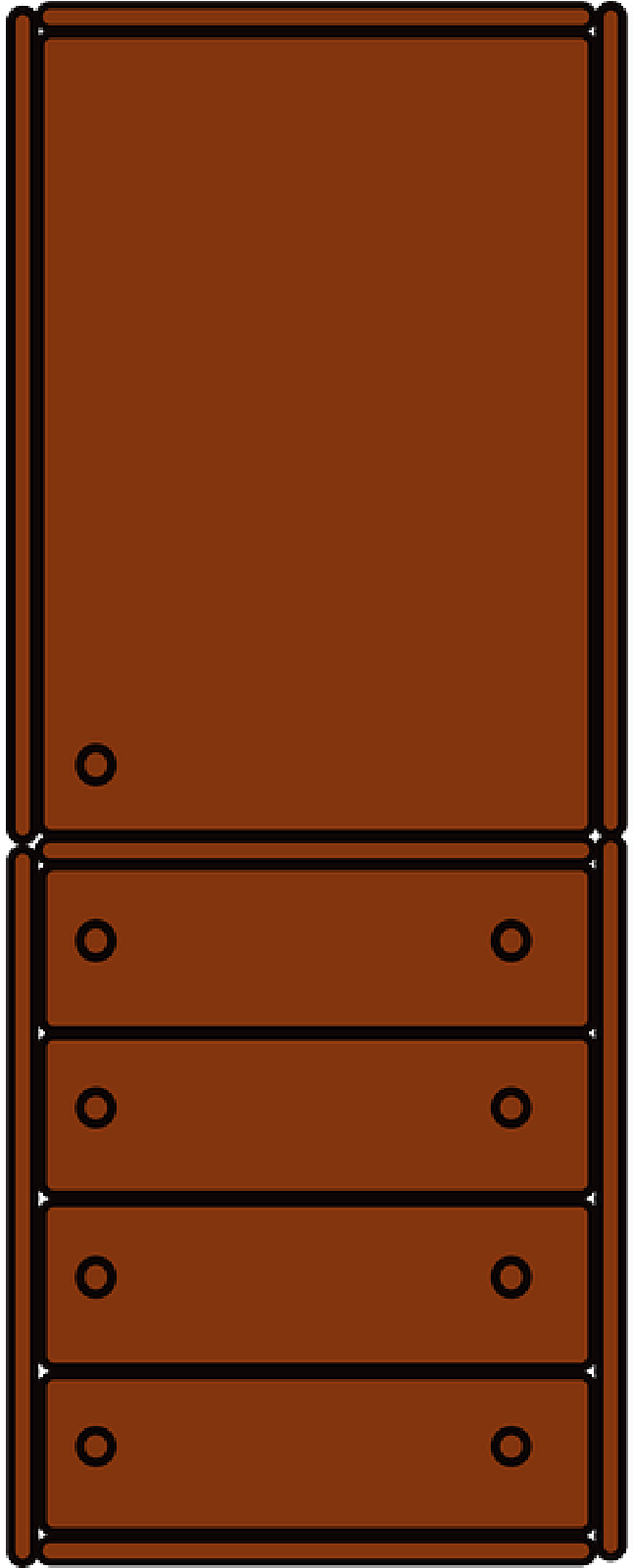 Mb Image/png - Closet Cartoon Png (800x1600), Png Download