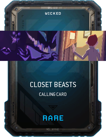 Closet Beasts Supply Drop Card Mwr - Closet (350x450), Png Download