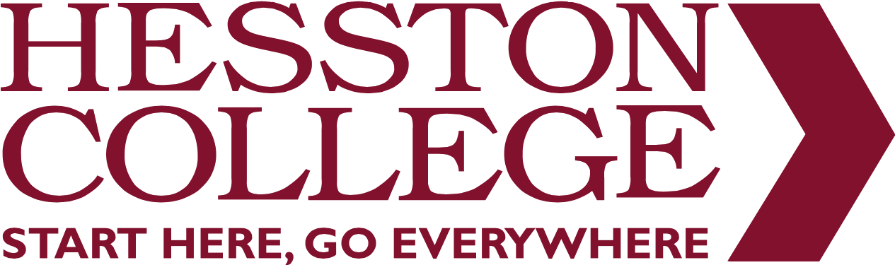Hesston College Nameplate - Hesston College (1265x375), Png Download