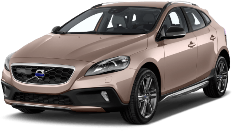 Volvo 13v40crosscountryhb5 1b Angularfront - 2016 Kia Forte Lx Hatchback Silver (800x533), Png Download