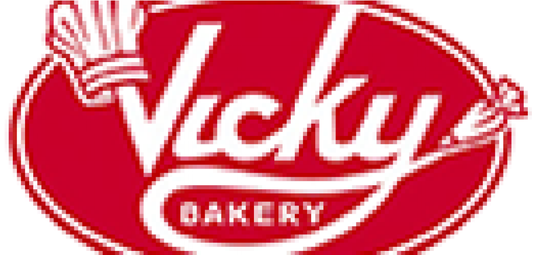 Vicky Bakery Donation Box Sponsor Logo Small - Vicky Bakery Logo (1130x500), Png Download