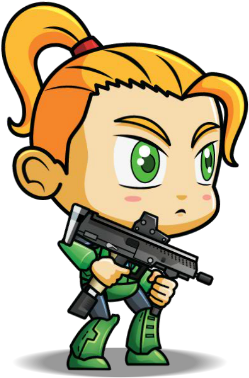 Metro Squad Karen Character - Character Army (600x500), Png Download
