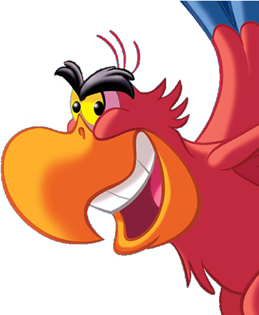Looking Back On The Movie Aladdin Caused Us To Realize - Iago Aladdin (450x450), Png Download