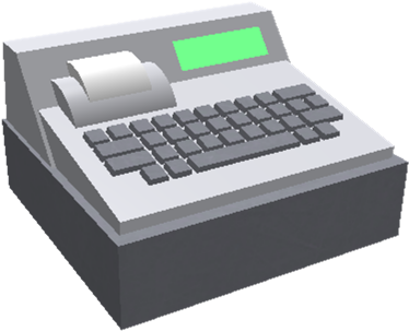 Cashregister - Bloxburg Cash Register (420x420), Png Download