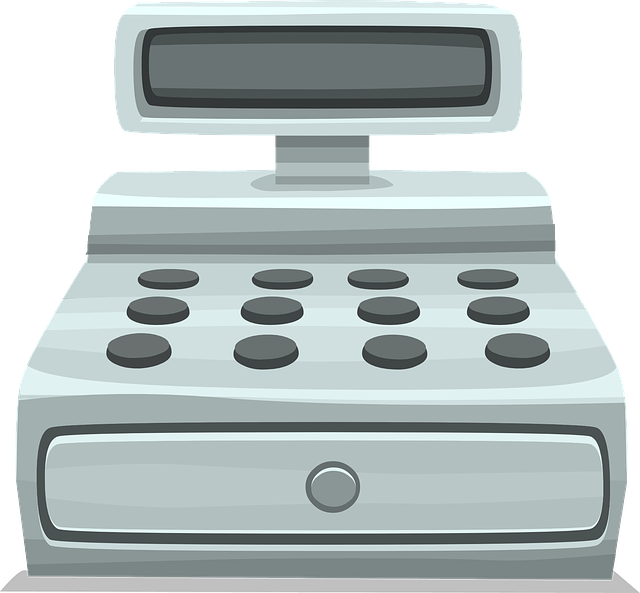 Cash Register Clipart - Cash Register Clipart Transparent (640x593), Png Download