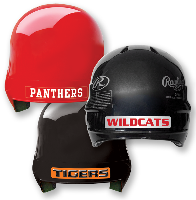 View - Names On Baseball Helmets (700x700), Png Download
