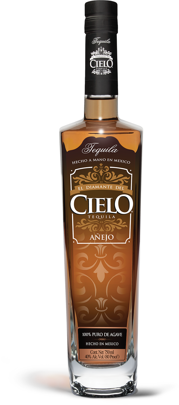 Cielo Tequila - Añejo - Cielo Tequila (688x1557), Png Download