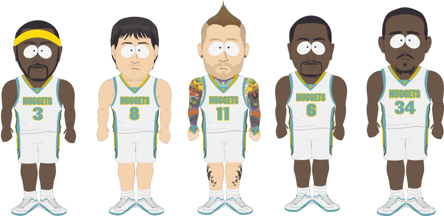 South Park Denver Nuggets (960x540), Png Download