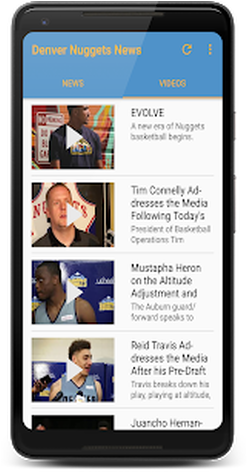 Next Back - Android (257x477), Png Download