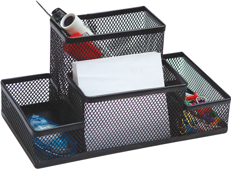 Inspiring Office Desk Organizer Coolest Office Remodel - Mesh Desk (796x588), Png Download