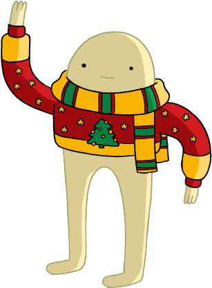 That Guy In Xmas Sweater - Adventure Time That Guy (365x465), Png Download