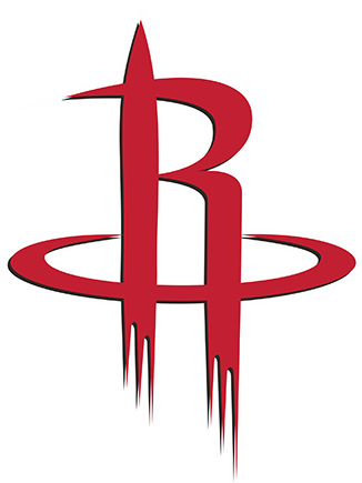 Logo For Denver Nuggets Vs Logo For Houston Rockets - Houston Rockets Logo Eps (500x500), Png Download