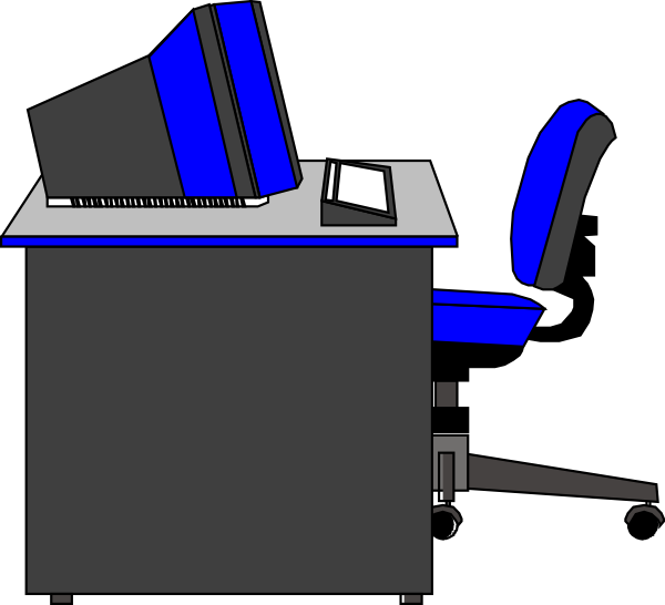 Office Clipart (600x546), Png Download