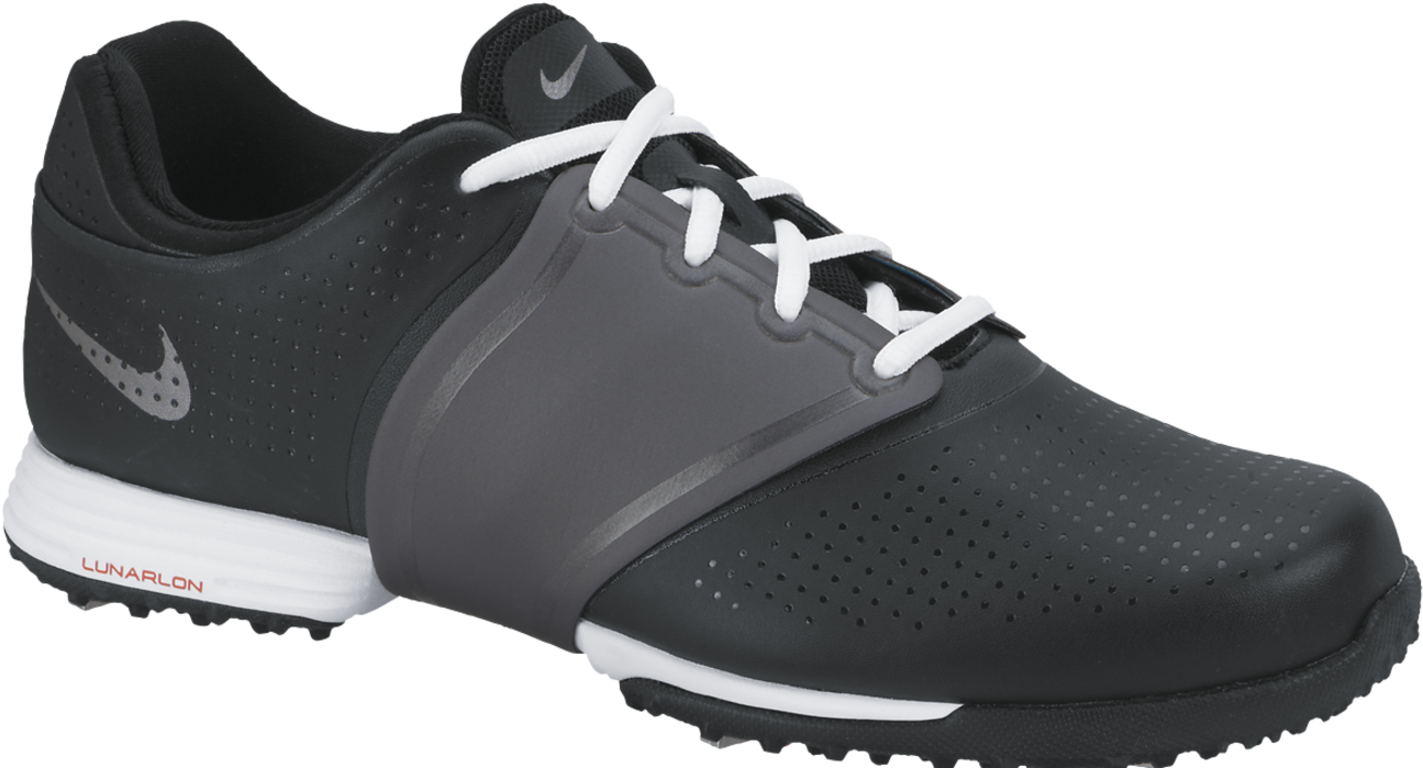 Nike Golf Designers Tirelessly Tinker With New Technologies, - Nike Nk Lunar Embellish, Black/grey/white (1600x900), Png Download