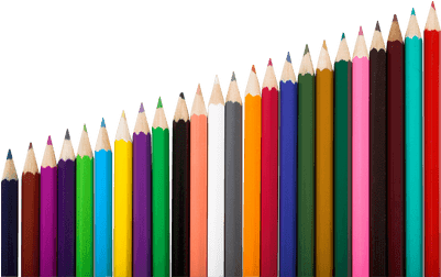 Fila De Lápices De Colores - Color Describe You Quiz (400x400), Png Download