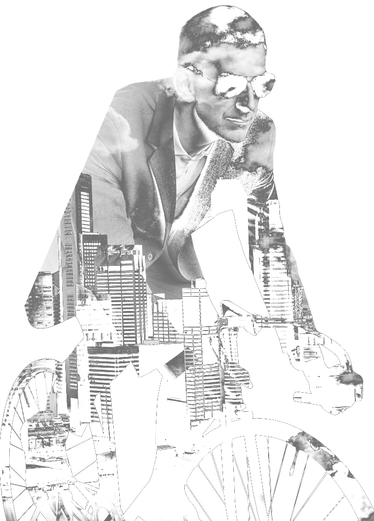 Seamless Background Gifs Overlayed Semi-transparent - Hybrid Bicycle (763x1064), Png Download