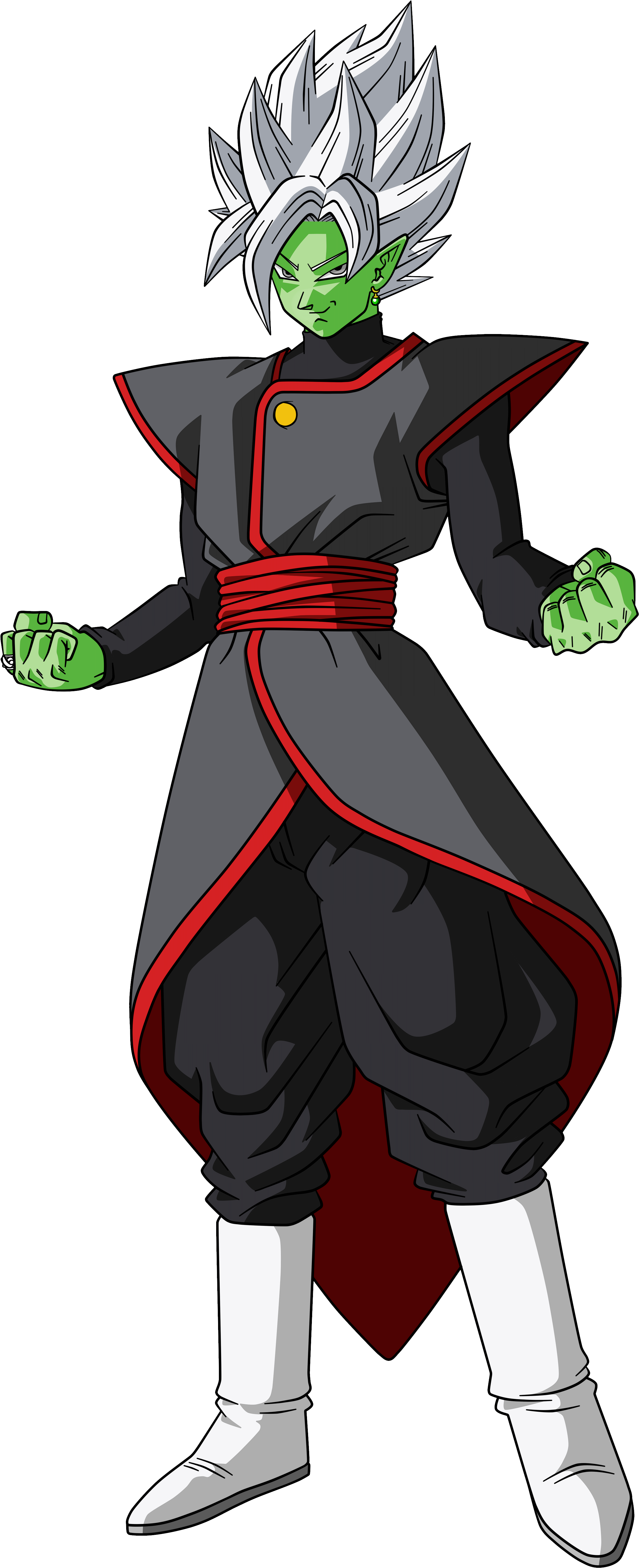 Goku, Dragon Ball Z, Manga Anime, Awesome Anime, Zamasu - Zamasu Fusion Png (2952x5905), Png Download