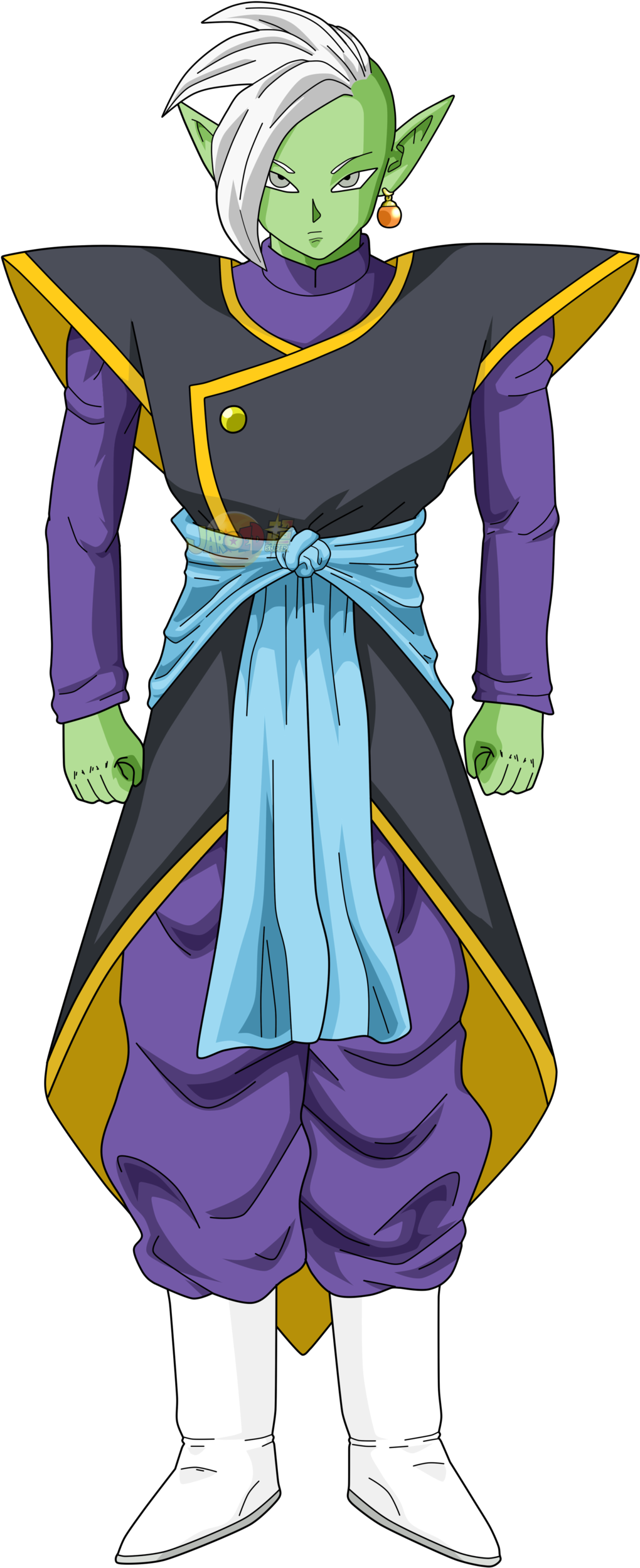 Zamasu By Jaredsongohan-da9n8f5 - Dragon Ball Z Zamasu Png (1024x2506), Png Download