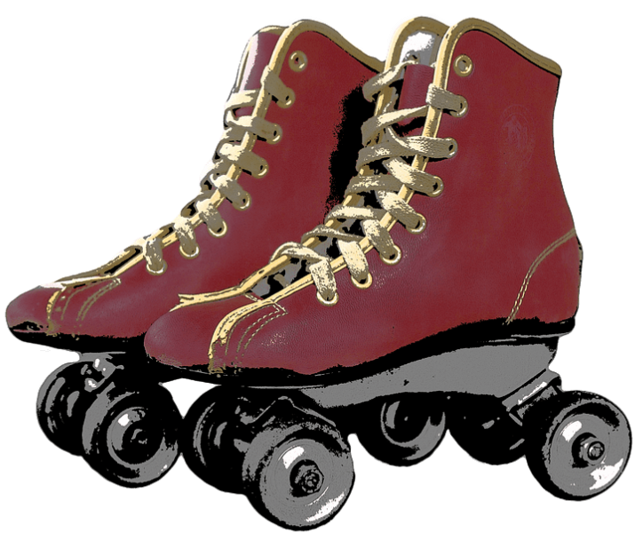 Free Png Roller Skates Png Images Transparent - Roller Skates Png (850x717), Png Download