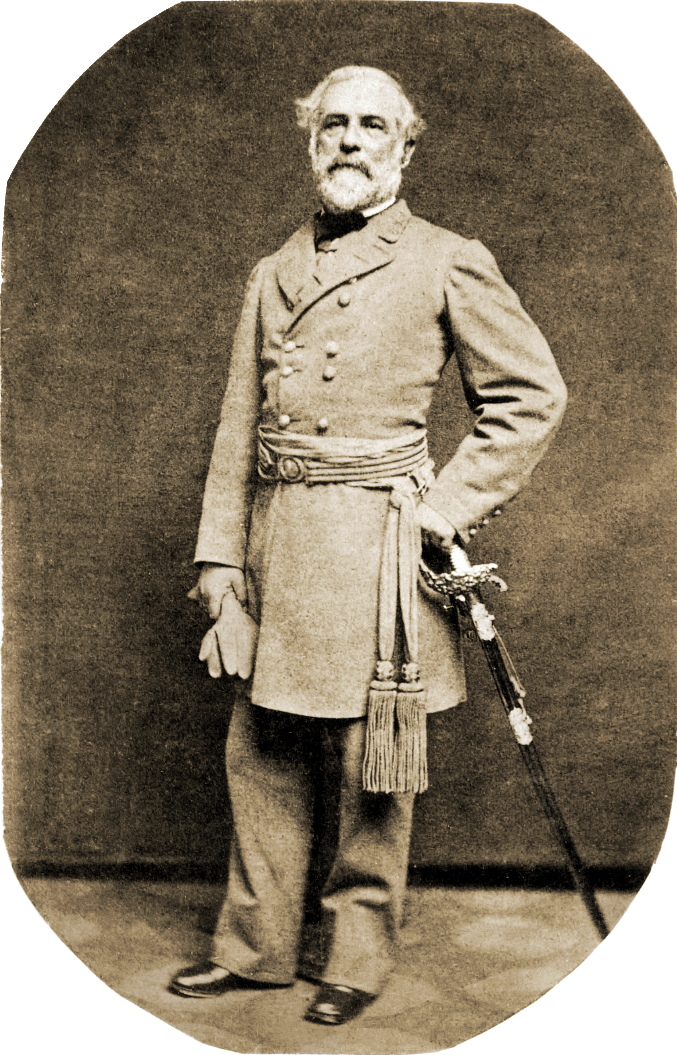 Robert E Lee In 1863 - Robert E Lee Great Great Grandson (1385x2158), Png Download
