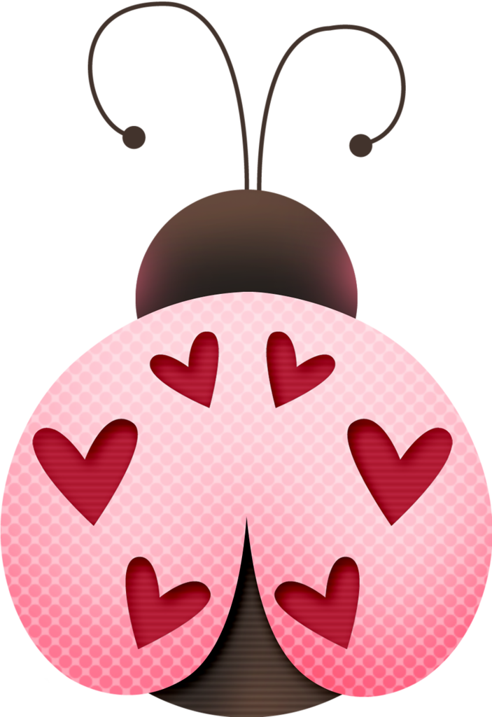 Flirt Flirting Ladybird And Baby B More - Fondos De Pantalla De Mariquitas (703x1024), Png Download