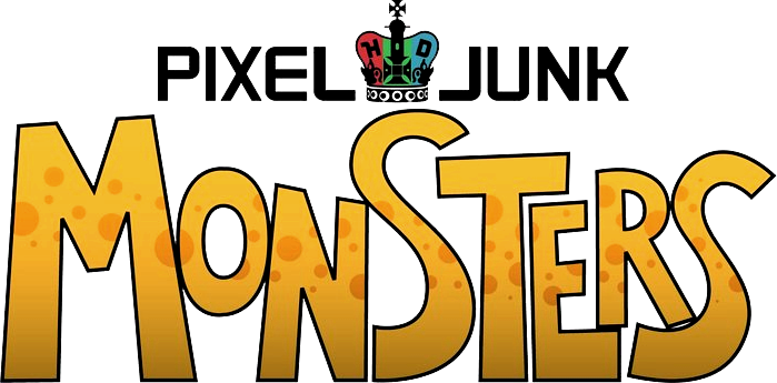 Pixeljunk Monsters - Pixeljunk Monsters Logo (699x345), Png Download