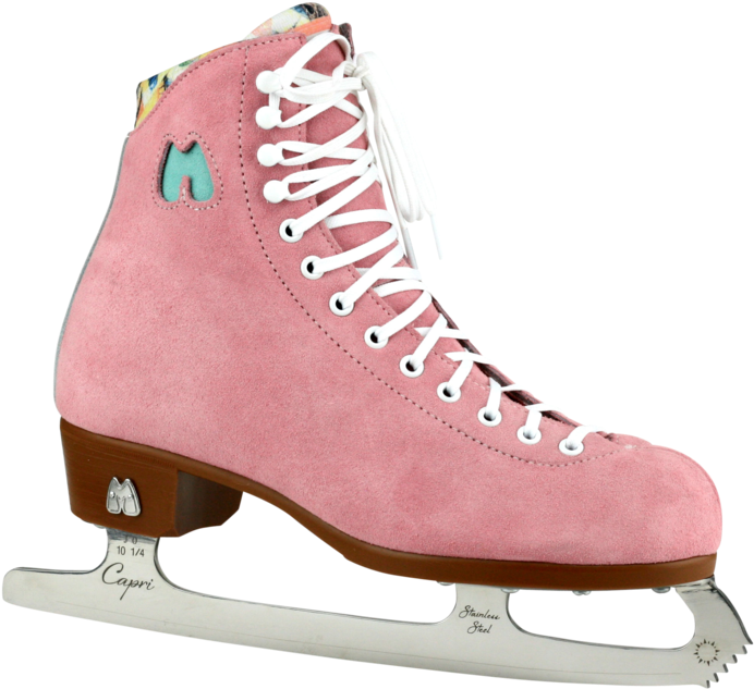 Ice Skating Boots Pink (1200x919), Png Download