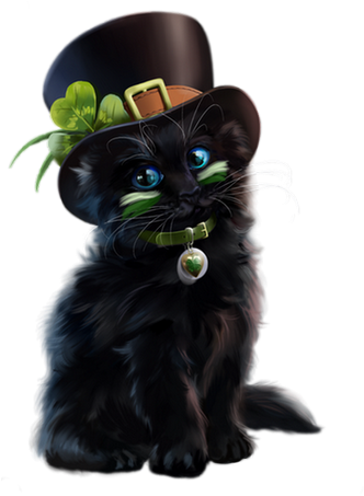 Black Cat Art, Black Cats, Here Kitty Kitty, Kitty - Halloween By Kajenna (360x486), Png Download