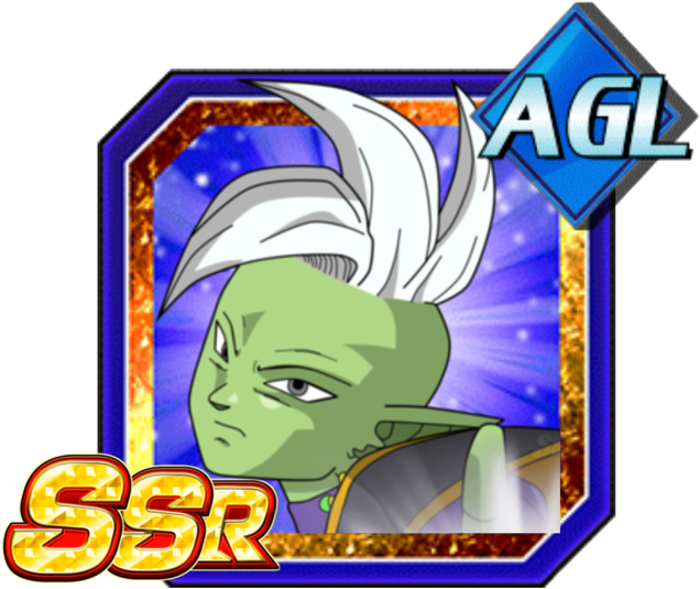 Agl Zamasu - Png - Agl Cooler Dokkan (640x543), Png Download