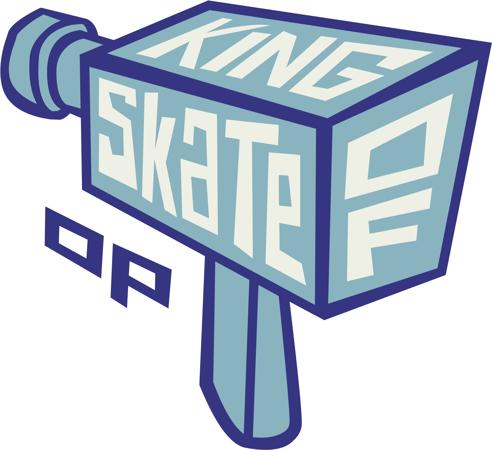 King Of Skate Logo Png Transparent - Logos Skate (2400x2400), Png Download