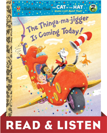 The Thinga Ma Jigger Is Coming Today - Cat In The Hat Thinga Ma Jigger (450x450), Png Download