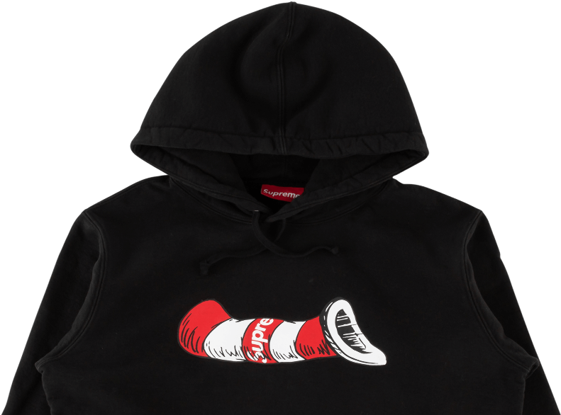 cat in the hat supreme hoodie