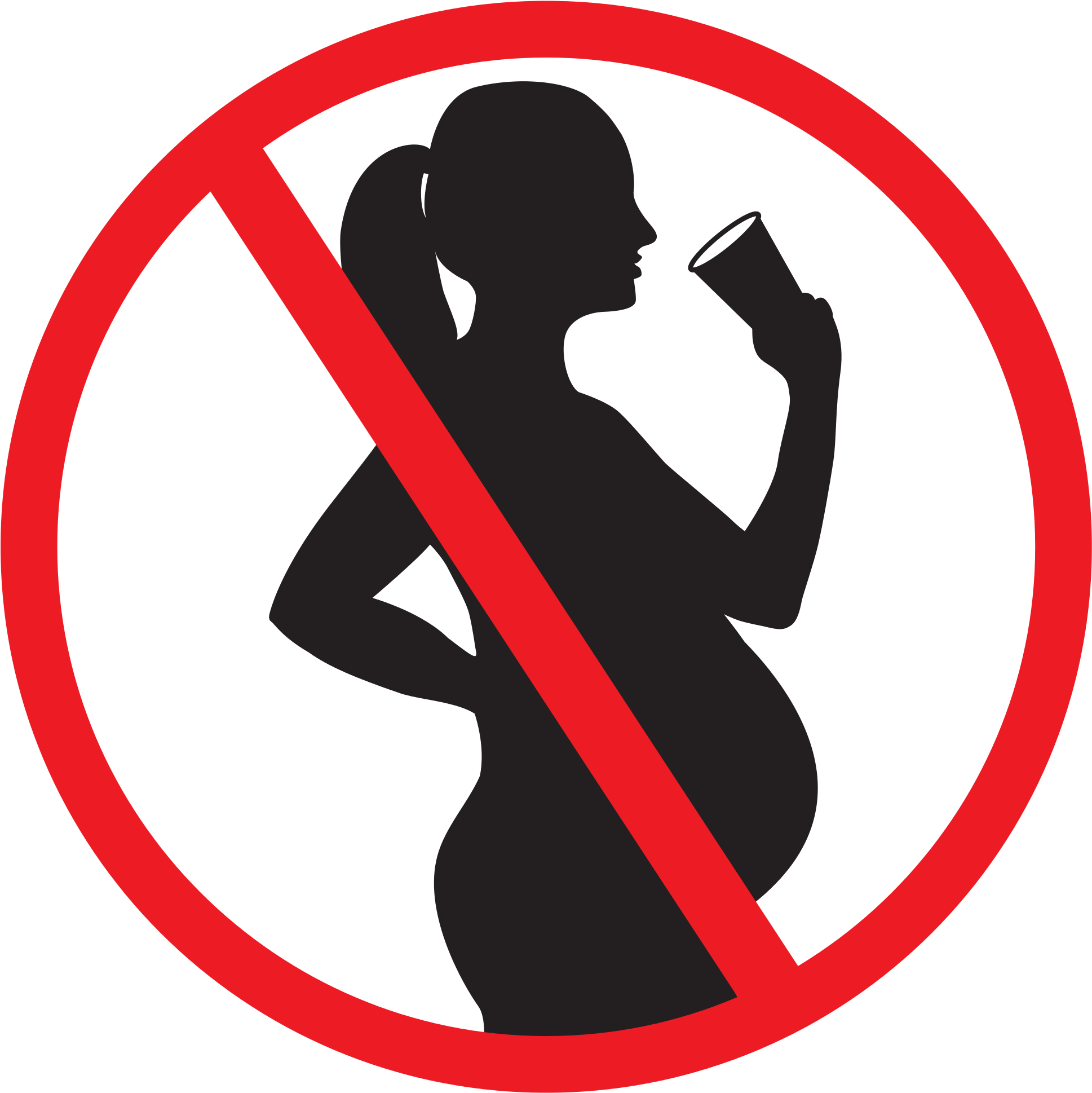 Reproductive Health, Research Findings Alcohol, Behavior, - Do Not Drink While Pregnant Sign (1200x1217), Png Download