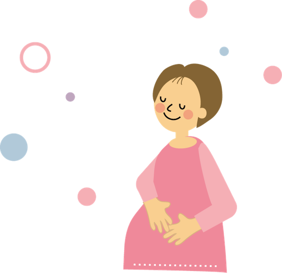 Can Pregnant Woman Drink Tea » Illust186 - 妊婦 イラスト (550x533), Png Download
