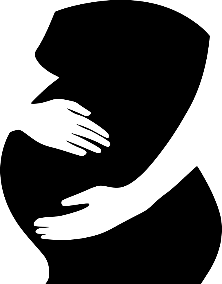 Pregnant Woman Png Download - Pregnancy Icon Png (766x980), Png Download