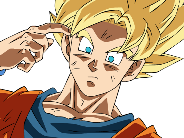 Ah Qué Goku Mató Zamasu - Dragon Ball Confused (634x476), Png Download