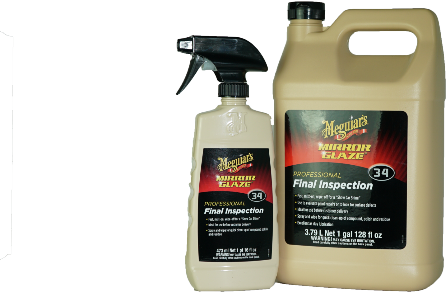 Meguiar's Final Inspection - M-3401 Final Inspection - 1 Gallon (2000x1125), Png Download