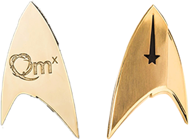 Discovery -star Trek - Star Trek Discovery Ranks Badge (1000x525), Png Download