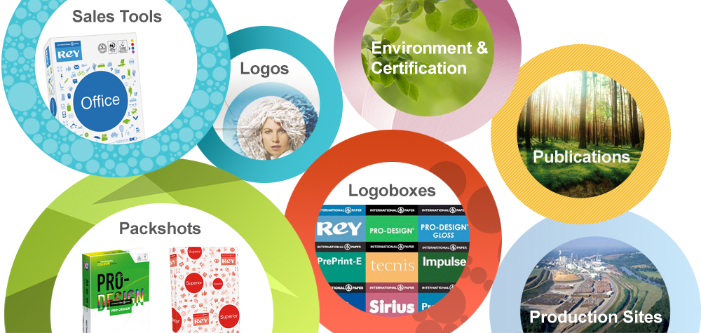 2014 International Paper - Kopieerpapier Rey Office A4 80gr Wit 500vel (1000x475), Png Download