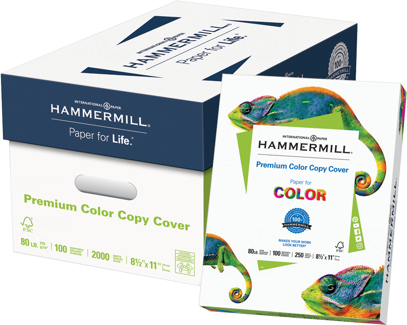 Hammermill Premium Color Copy Paper 100b 80lb Letter - Hammermill Copy Plus (850x850), Png Download