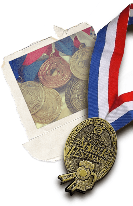 Cap Medal - Great American Beer Festival (465x719), Png Download