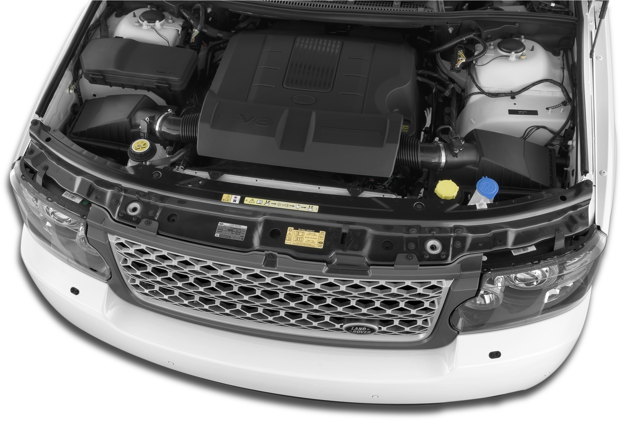 14 - - 2011 Range Rover Hse Engine (2048x1360), Png Download