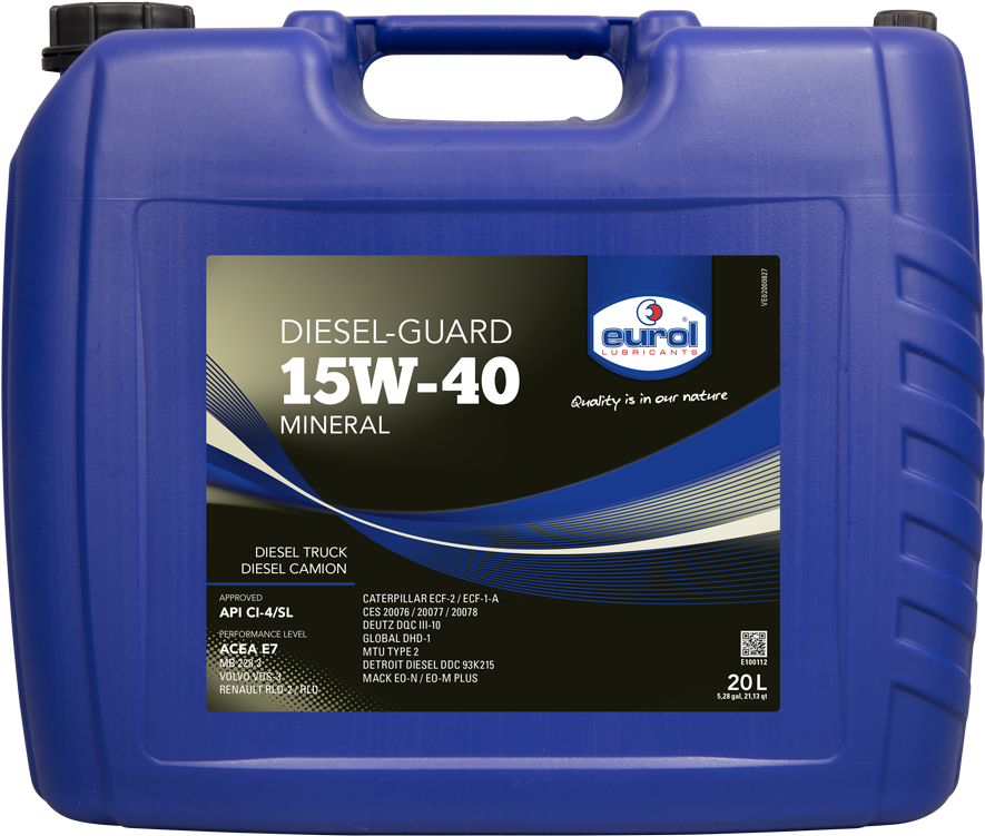 Eurol Diesel Guard 15w - Eurol Hykrol Exl Iso-vg 46 20l E108840-20 (992x848), Png Download