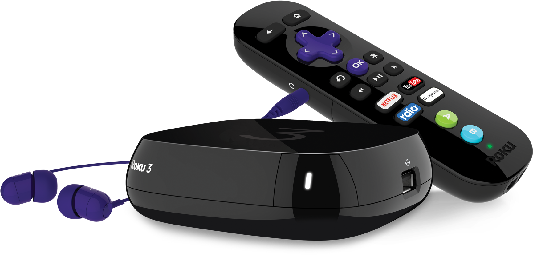 Post - Roku 3 (2000x1167), Png Download