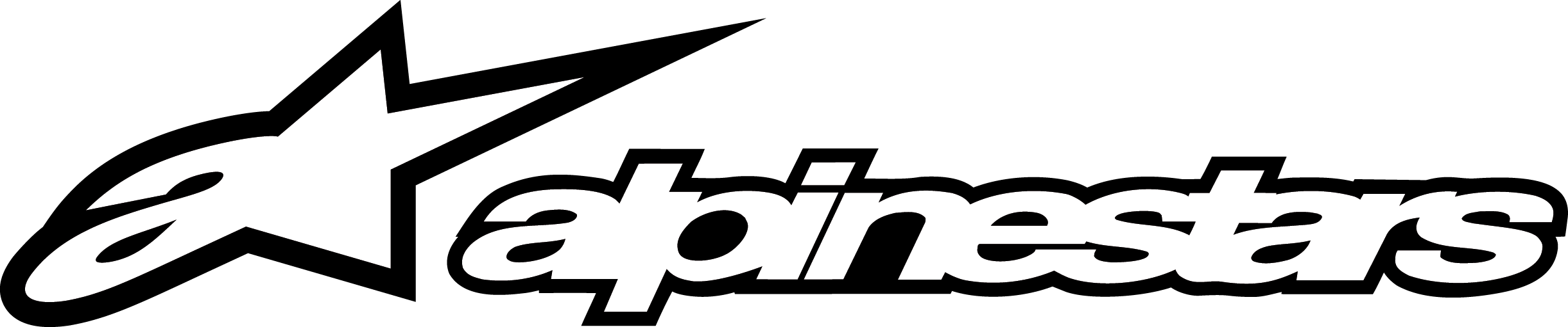 Alpinestars Teams Up With Boomerang Racer - Alpinestars Transparent Logo (2443x511), Png Download